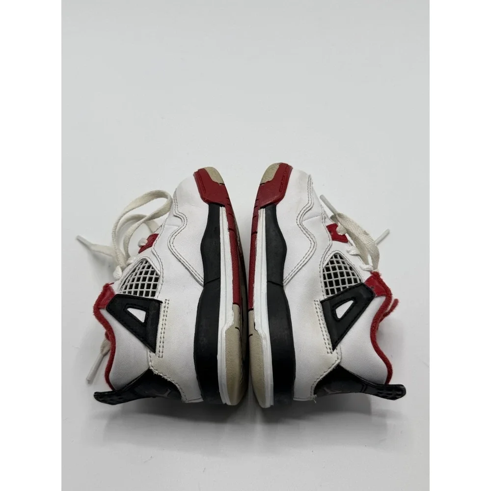 Jordan 4 Retro Fire Red 308500-110 Toddler Red White Size 6.5C No Box‎